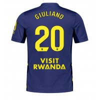 Camiseta Atletico Madrid Giuliano Simeone #20 Segunda Equipación Replica 2025-26 mangas cortas Camiseta Atletico Madrid Giuliano Simeone #20 Segunda Equipación Replica 2025-26 mangas cortas